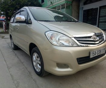 Toyota Innova 2007 - Cần bán gấp Toyota Innova sản xuất năm 2007, màu vàng cát