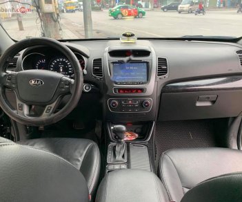 Kia Sorento   2014 - Bán xe cũ Kia Sorento GAT 2.4L 2WD đời 2014, màu đen