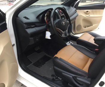 Toyota Yaris   2015 - Bán Toyota Yaris 1.3E sản xuất 2015, màu trắng, xe nhập