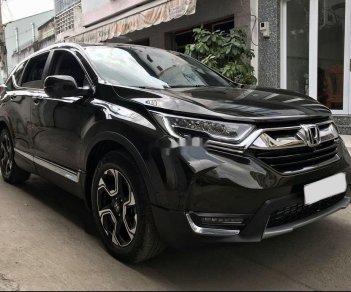 Honda CR V 2018 - Bán Honda CR V 1.5L năm 2018 còn mới giá cạnh tranh, màu xanh đen