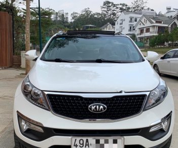 Kia Sportage 2014 - Cần bán Kia Sportage 2.0 AT sản xuất năm 2014, màu trắng, xe nhập chính chủ, giá chỉ 655 triệu