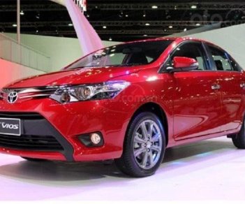 Toyota Vios 1.5G 2020 - Toyota Phú Mỹ Hưng bán xe Toyota Vios 1.5G sản xuất năm 2020, màu đỏ