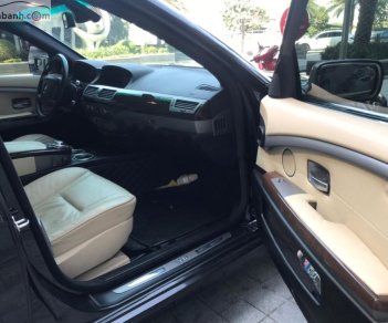 BMW 7 Series 730Li 2008 - Xe BMW 7 Series 730Li năm sản xuất 2008, màu đen, xe nhập, giá tốt