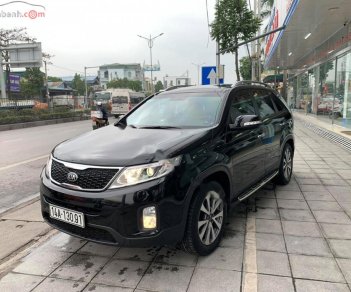 Kia Sorento   2014 - Bán xe cũ Kia Sorento GAT 2.4L 2WD đời 2014, màu đen