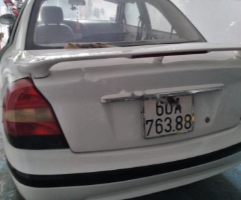 Daewoo Nubira   2001 - Bán xe Daewoo Nubira II 1.6 đời 2001, màu trắng, xe gia đình