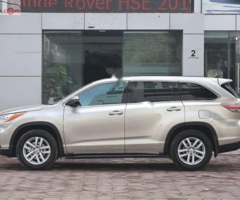 Toyota Highlander   2014 - Bán Toyota Highlander LE 2.7 đời 2014, màu vàng, xe nhập  