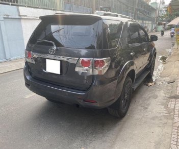 Toyota Fortuner   2015 - Bán xe Toyota Fortuner 2015, màu xám, số sàn