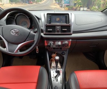 Toyota Yaris   2015 - Bán Toyota Yaris sản xuất 2015, màu đỏ, nhập khẩu  