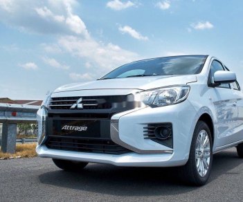 Mitsubishi Attrage   2020 - Bán ô tô Mitsubishi Attrage đời 2020, màu trắng, xe nhập, giá 460tr