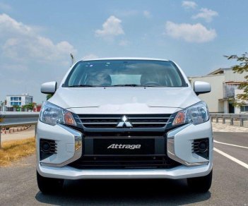 Mitsubishi Attrage   2020 - Bán ô tô Mitsubishi Attrage đời 2020, màu trắng, xe nhập, giá 460tr