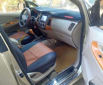 Toyota Innova   2008 - Cần bán Toyota Innova sản xuất năm 2008, màu ghi vàng