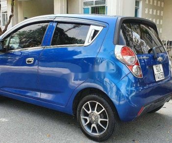 Chevrolet Spark   2014 - Bán Chevrolet Spark đời 2014, màu xanh lam, 175tr