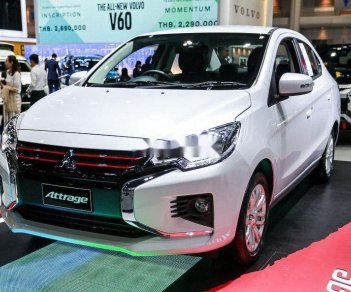 Mitsubishi Attrage   2020 - Bán ô tô Mitsubishi Attrage đời 2020, màu trắng, xe nhập, giá 460tr