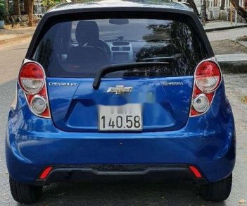 Chevrolet Spark   2014 - Bán Chevrolet Spark đời 2014, màu xanh lam, 175tr