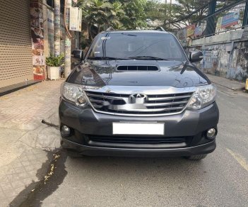 Toyota Fortuner   2015 - Bán xe Toyota Fortuner 2015, màu xám, số sàn