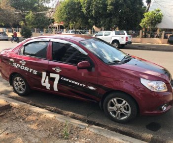 Chevrolet Aveo   2017 - Bán Chevrolet Aveo năm 2017, màu đỏ số sàn, 285tr