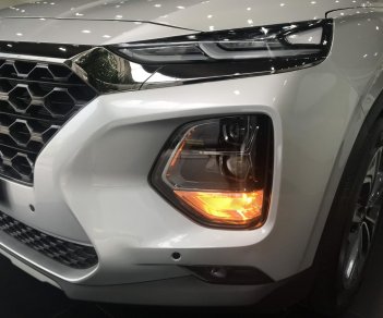 Hyundai Santa Fe  Premium  2020 - Bán xe Hyundai Santa Fe Premium 2020, màu trắng xe giao ngay