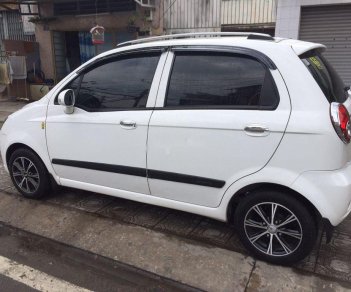 Chevrolet Spark   2008 - Bán gấp Chevrolet Spark 2008, màu trắng, giá 163tr