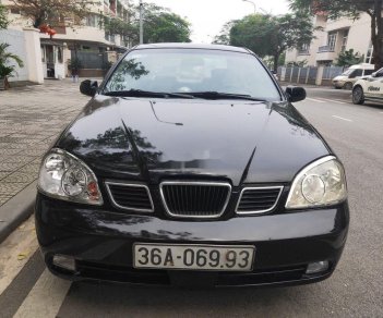 Daewoo Lacetti   2007 - Cần bán Daewoo Lacetti 2007, màu đen, nhập khẩu