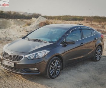 Kia K3   2016 - Bán xe Kia K3 2.0 AT 2016, màu đen như mới, 528tr