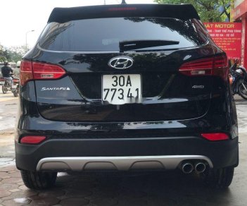 Hyundai Santa Fe 2015 - Bán ô tô Hyundai Santa Fe AWD 2.4 AT năm 2015, màu đen, 815tr