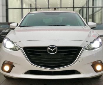 Mazda 3   2016 - Bán Mazda 3 1.5 AT 2016, màu trắng còn mới  