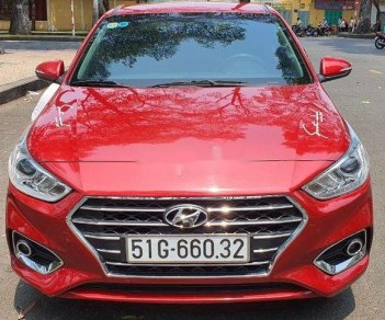 Hyundai Accent   2018 - Bán Hyundai Accent năm sản xuất 2018, màu đỏ, xe mới 98%