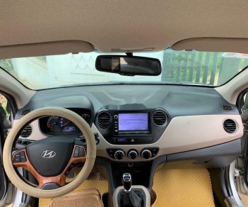 Hyundai Grand i10   2017 - Bán Hyundai Grand i10 đời 2017, màu bạc số sàn, 315tr