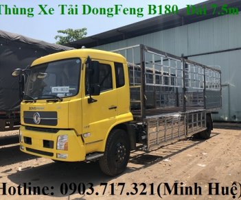 Xe tải 5 tấn - dưới 10 tấn 2019 - Xe tải DongFeng B180/ Bán xe tải DongFeng B180 9000kg Hoàng Huy nhập khẩu 2019