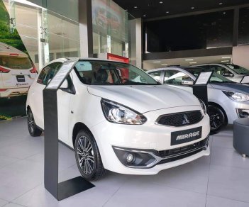 Mitsubishi Mirage AT 2019 - Cần bán xe Mitsubishi Mirage AT đời 2019, màu trắng, nhập khẩu nguyên chiếc, 450 triệu