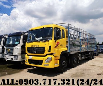 Xe tải 5 tấn - dưới 10 tấn   2019 - Xe tải DongFeng 4 chân Euro 5 17T95. Xe DongFeng 17t95 nhập khẩu 2019