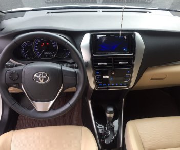 Toyota Yaris 2018 - Xe gia đình Toyota Yaris - màu trắng - Mới 98% - 7000km