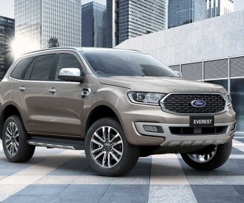 Ford Everest Titanium 4x2 2021 - Ford Everest 2021 khuyến mãi giảm tiền mặt và phụ kiện