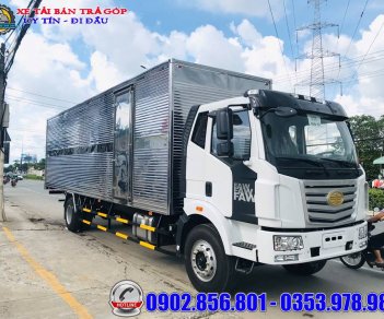 Howo La Dalat a 2021 - Xe tải thùng dài 8 tấn chở linh kiện điện tử, bao bì giấy, pallet. Thùng dài 9 mét 7