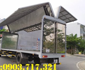 JRD HFC B180 2021 - Xe tải Dongfeng thùng cánh dơi mới 2021 thiết kế thùng thuộc bản quyền Auto Phú Mẫn