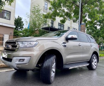 Ford Everest 2.2  Titanium  2017 - Bán xe Ford Everest 2.2  Titanium 2017, màu vàng, nhập khẩu