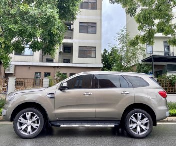 Ford Everest 2.2  Titanium  2017 - Bán xe Ford Everest 2.2  Titanium 2017, màu vàng, nhập khẩu