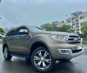 Ford Everest 2.2  Titanium  2017 - Bán xe Ford Everest 2.2  Titanium 2017, màu vàng, nhập khẩu