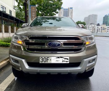 Ford Everest 2.2  Titanium  2017 - Bán xe Ford Everest 2.2  Titanium 2017, màu vàng, nhập khẩu