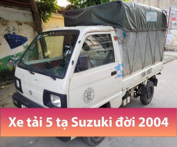 Suzuki Carry 2004 - Xe tải Suzuki 5 tạ cũ thùng bạt đời 2004 Hải Phòng