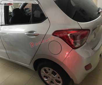 Hyundai Grand i10  1.0 MT Base  2015 - Bán Hyundai Grand i10 1.0 MT Base sản xuất 2015, màu bạc, xe nhập còn mới