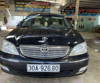 Toyota Camry 2003 - Bán ô tô Toyota Camry đời 2003, màu đen 