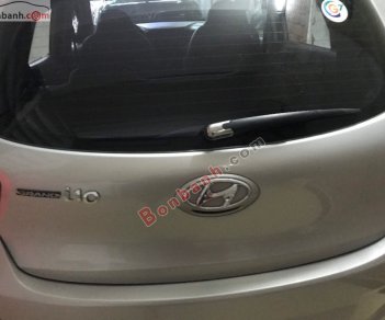 Hyundai Grand i10  1.0 MT Base  2015 - Bán Hyundai Grand i10 1.0 MT Base sản xuất 2015, màu bạc, xe nhập còn mới