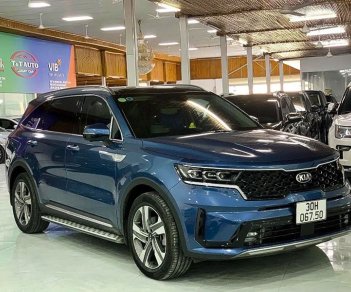 Kia Sorento   Signature 2.2 AT AWD  2021 - Cần bán gấp Kia Sorento Signature 2.2 AT AWD đời 2021, màu xanh lam, nhập khẩu