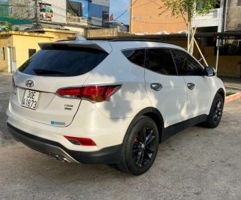 Hyundai Santa Fe   2017 - Bán xe Hyundai Santa Fe đời 2017, màu trắng, xe nhập, giá 860tr