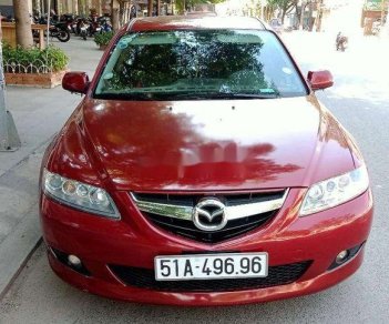 Mazda 6   2004 - Cần bán gấp Mazda 6 đời 2004, màu đỏ, nhập khẩu 