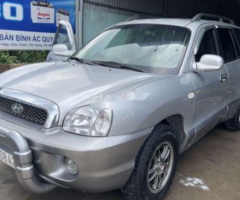 Hyundai Santa Fe   Gold   2004 - Bán Hyundai Santa Fe Gold đời 2004, màu bạc, xe nhập số tự động