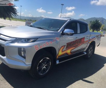 Mitsubishi Triton   4x2 AT   2019 - Bán Mitsubishi Triton 4x2 AT năm sản xuất 2019, màu bạc, nhập khẩu Thái Lan