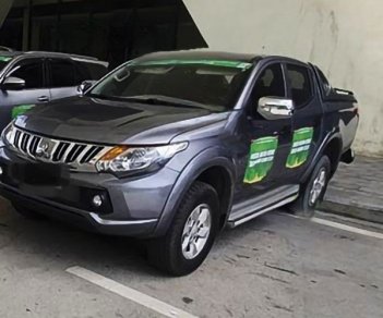 Mitsubishi Triton   4x2 AT 2016 - Cần bán xe Mitsubishi Triton 4x2 AT đời 2016, màu xám, nhập khẩu số tự động, giá 420tr