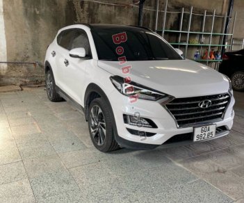 Hyundai Tucson   1.6 AT Turbo  2021 - Bán Hyundai Tucson 1.6 AT Turbo năm 2021, màu trắng, giá chỉ 890 triệu